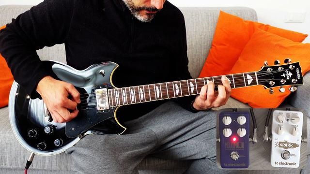 TC Electronic Mojo Mojo Paul Gilbert Ed. : All Gain Stages and Soundcheck with Plethora X5 and JC40 смотреть онлайн