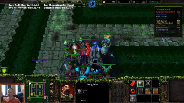 Warcraft 3 | Custom | Random Green Circle TD смотреть онлайн