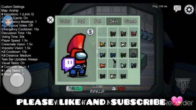 Among us Hack Mod Latest Version 2021 Mod Menu смотреть онлайн