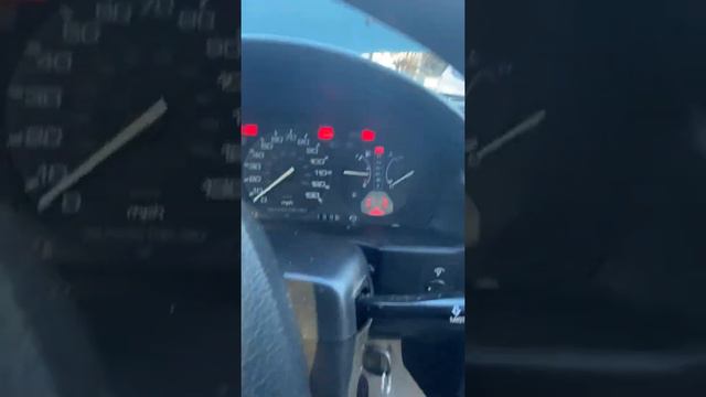 1993 Honda Accord D4 Light Blinking (Shift Solenoid) How to Read Trans Codes смотреть онлайн