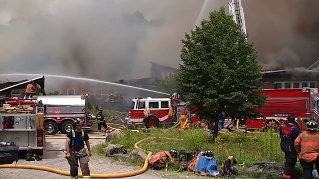 School Fire, Hope Valley, RI 7/29/18 смотреть онлайн