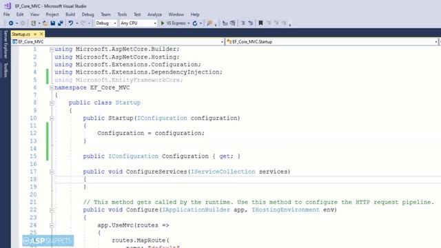 Use Connection String from AppSettings.json with DbContext in ASP.Net Core смотреть онлайн