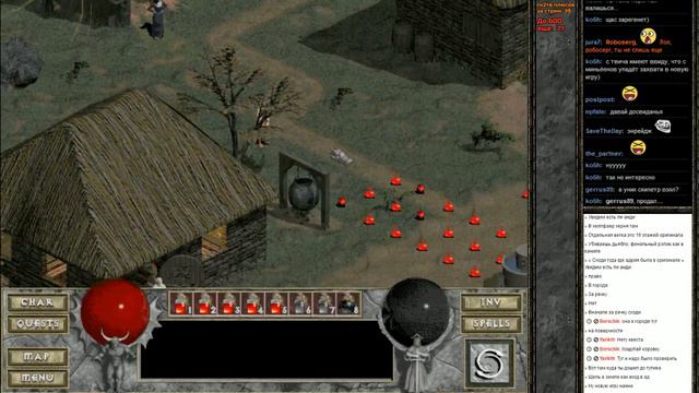 Diablo 1 THE HELL - САМЫЙ ХАРДКОРНЫЙ МОД - Прохождение Часть 9 смотреть онлайн