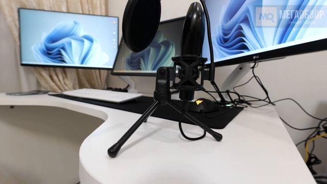 Redragon Quasar 2 GM200-1 обзор. Недорогой USB-микрофон смотреть онлайн
