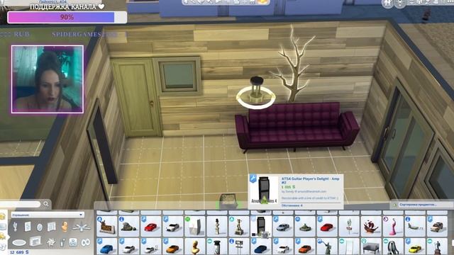 МУЗЫКАЛЬНЫЙ СТРИМ THE SIMS 4 | СОЗДАЁМ ПОДПИСЧИЦУ l #20 смотреть онлайн
