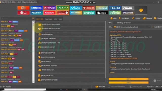 Cara Buka kunci & akun google Oppo A12 Cph2083 / format reset lock + Frp bypass #unlocktool смотреть онлайн