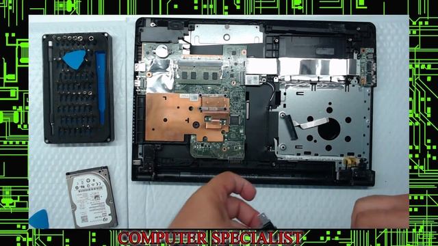Replacing Bad / Older Hard Drive with SATA Solid State Drive in Dell Inspiron 15 3552 Laptop! смотреть онлайн