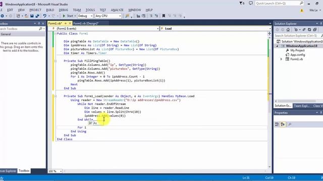 VB.NET - Ping multiple IP Addresses at the same time continuously смотреть онлайн