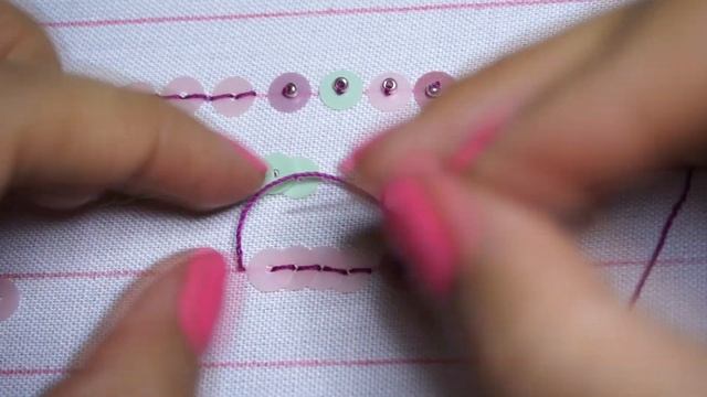 Как пришивать пайетки 10 крутых способов! Embroidery Sequins смотреть онлайн