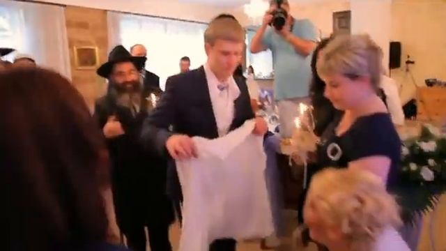 Хупа (еврейская свадьба) Александр и Ривка смотреть онлайн