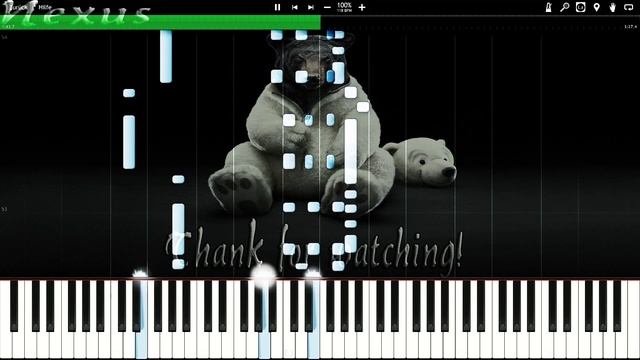 Monty Python's - Life of Brian Piano/Drum Cover | Synthesia смотреть онлайн