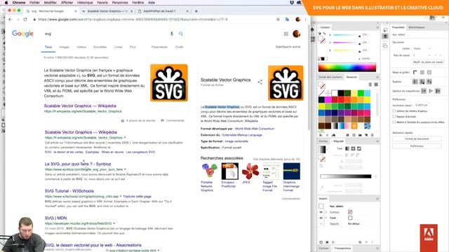 Le format SVG pour le web dans Illustrator et le Creative Cloud | Adobe France смотреть онлайн
