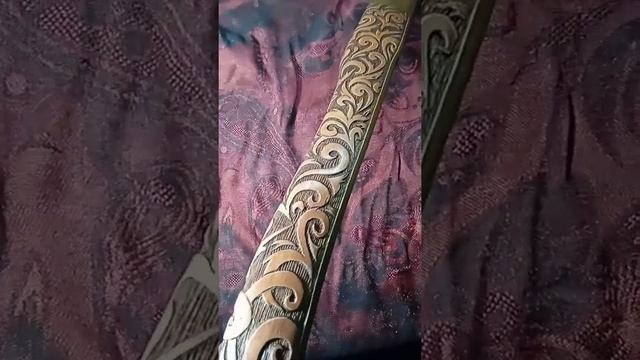 Резные узоры на топорище. смотреть онлайн