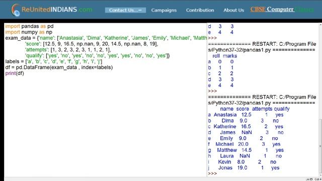 Pandas DataFrame 1.2 IP XII смотреть онлайн