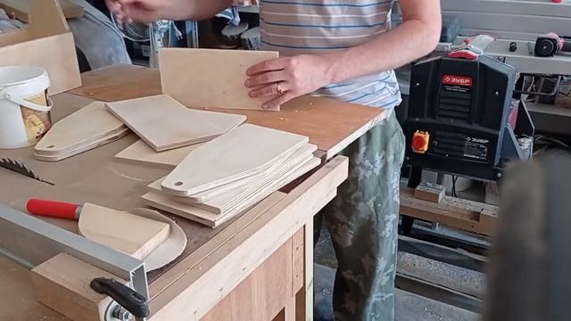 Бизнес в гараже … Корзинка для подарка ...Самоделка из фанеры смотреть онлайн