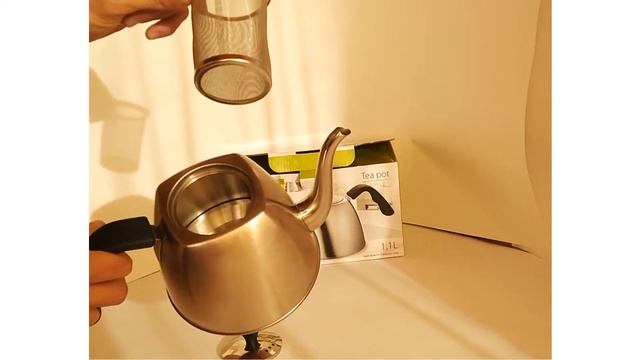 Чайник заварник из нержавейки Maestro MR 1333 tea смотреть онлайн