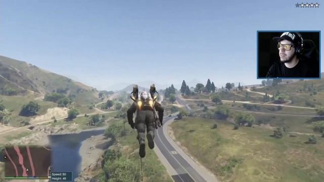 Тестируем Jetpack уже в игре Обновления "Судный день" в GTA Online смотреть онлайн