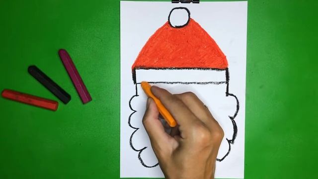 Как нарисовать Деда Мороза / Дед Мороз / Как нарисовать для детей смотреть онлайн