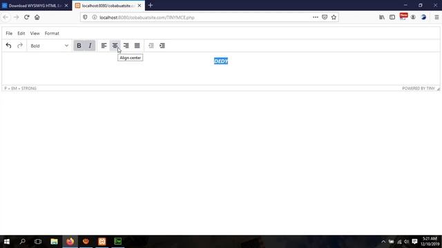 HOW TO INSTALL TINYMCE WYSIWYG _Web Programming corner смотреть онлайн