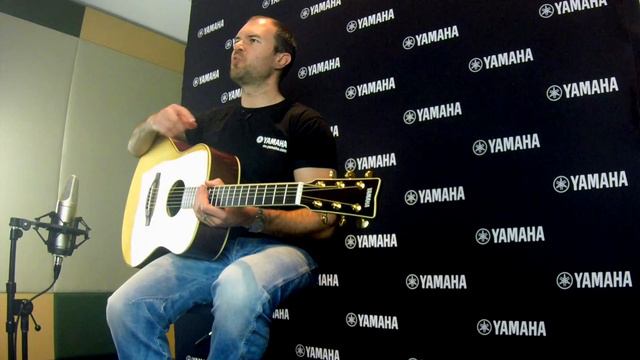 Yamaha LL6 ARE Acoustic Guitar смотреть онлайн