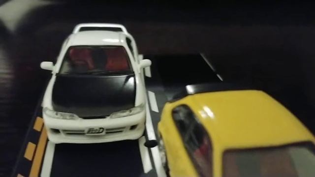 Modeler's Initial D Vol.9 1:64 scale model ek9 civic spoon and integra смотреть онлайн
