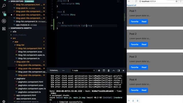 Angular Components In Depth 18 - Using ngClass смотреть онлайн