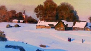 Сочинение по картине «Зимний вечер» Н. Крымова
