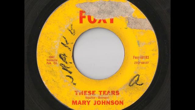 Mary Johnson - These Tears (Foxy) смотреть онлайн