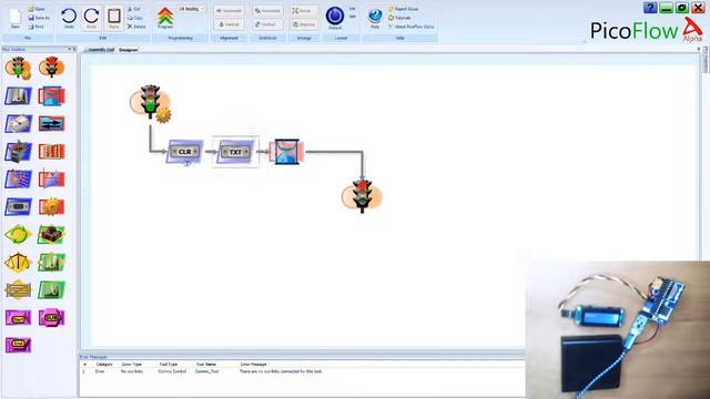 Send Text to an LCD 2x16 Character Display with PicoFlow ALPHA смотреть онлайн