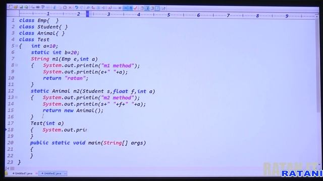 Core java Tutorials || Constructor Assignment || By Ratan Sir смотреть онлайн