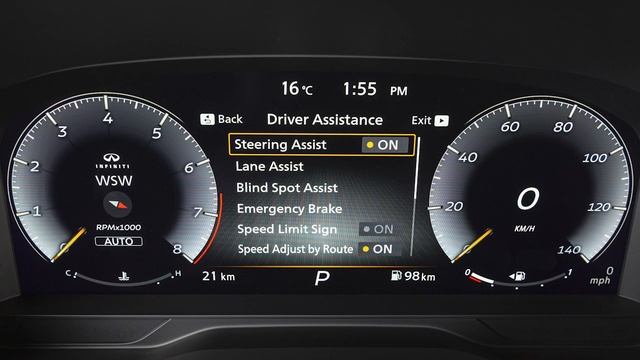 2022 INFINITI QX60 - Predictive Forward Collision Warning (PFCW) смотреть онлайн