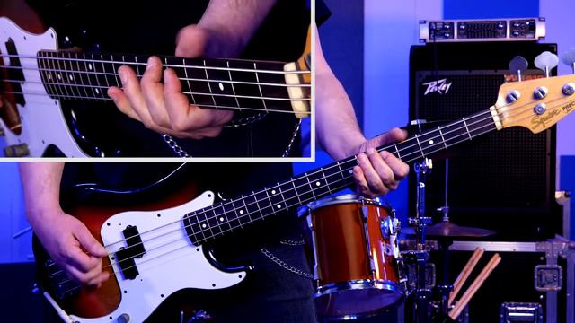 Billy Idol - White Wedding - bass cover - Fender Precission Bass (Japan 1984) смотреть онлайн