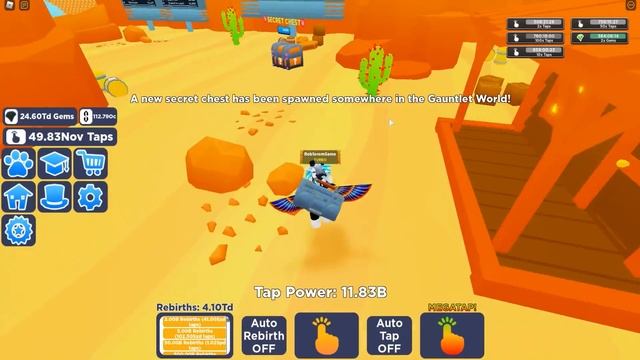 ИВЕНТ 80М! ТОП СЕКРЕТКА И НОВЫЕ СКИЛЫ В ТАППИНГ СИМУЛЯТОРЕ! ROBLOX TAPPING SIMULATOR смотреть онлайн