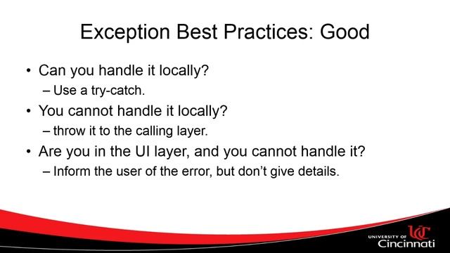 Discussion of Exceptions in Java смотреть онлайн
