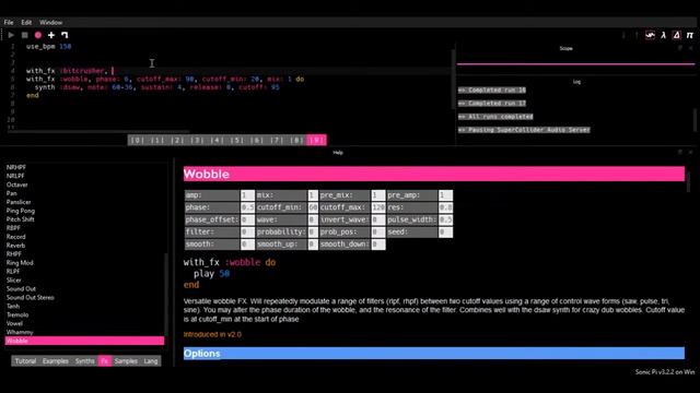 Sonic Pi Daily - Ep 07: "Bass Growl" смотреть онлайн