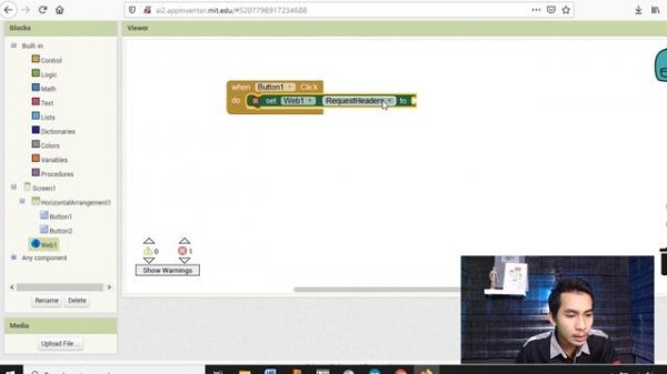 mit app inventor send data to thingspeak
