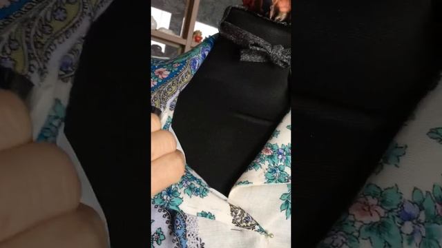 Платье из Павловопасадских платков. смотреть онлайн
