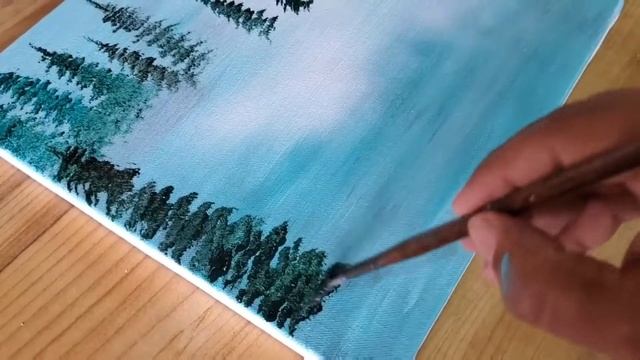 Туманный Пейзаж - Abstract ART смотреть онлайн