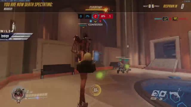 Overwatch IDDQD Switchs To Ashe And Goes Insane -Sick Aim- смотреть онлайн