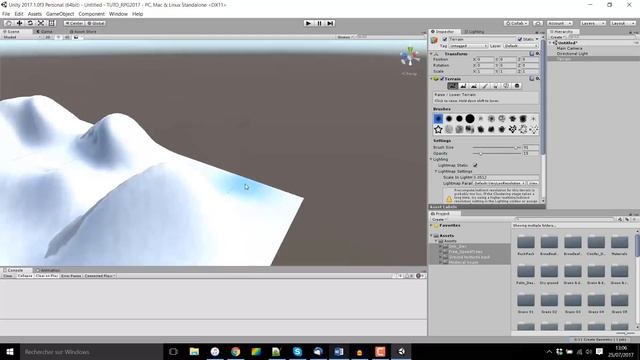 Créer un RPG facilement sur Unity 3D : #1 Création du projet et du terrain смотреть онлайн