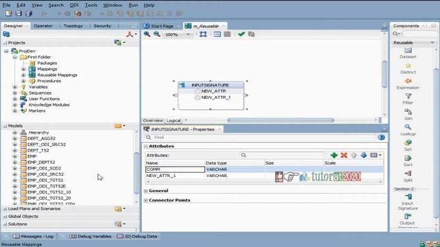 Reusable Mapping - ODI - Oracle Data Integrator Tutorial - Session - 18 смотреть онлайн