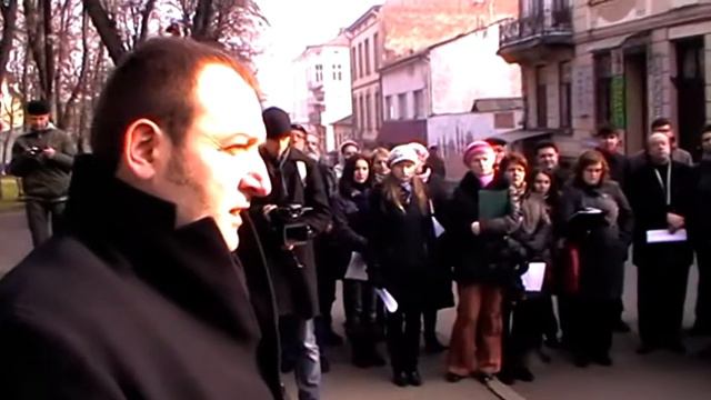 Drohobych(Дрогобич)-19.XI.2011. "Remember me in good". Bruno Schulz - 69 years after death. смотреть онлайн