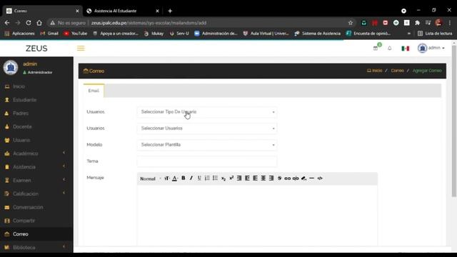 SISTEMA GESTIÓN ESCOLAR EN PHP Y MYSQL смотреть онлайн
