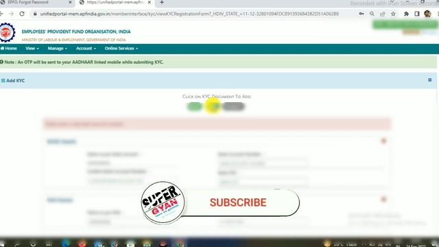 epfo new error 2022,error while aadhaar authentication in pfo,epf withdrawal problem @SUPERGYANG смотреть онлайн