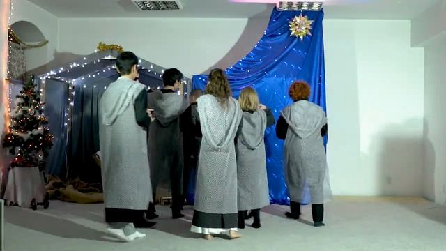 Рождественская сценка молодежи г. Балхаш смотреть онлайн