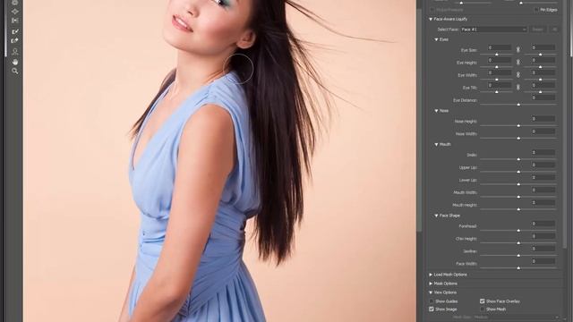 Улучшаем фигуру при помощи ретуши одежды в программе Photoshop смотреть онлайн