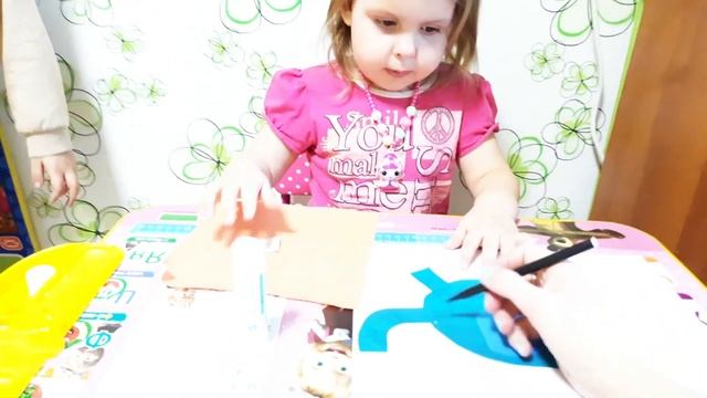 Аппликация слоник. смотреть онлайн