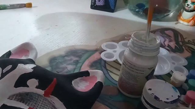 ~красим маску котика~ смотреть онлайн