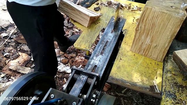 Испытание реечного дровокола после апгрейда смотреть онлайн