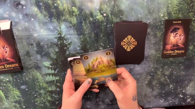 Golden Dreams lenormand oracle deck: flip through review смотреть онлайн